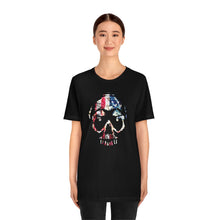 Load image into Gallery viewer, American Flag Skull Tee