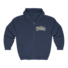 Load image into Gallery viewer, Tattoo Skull Zip-Up Hoodie