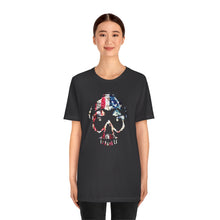 Load image into Gallery viewer, American Flag Skull Tee