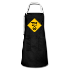 Load image into Gallery viewer, Limpin' Ain't Easy Apron - black/white