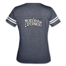 Load image into Gallery viewer, Tattoo Skull Women’s Sport T-Shirt - vintage navy/white