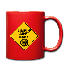 Load image into Gallery viewer, Limpin' Ain't Easy Mug - red