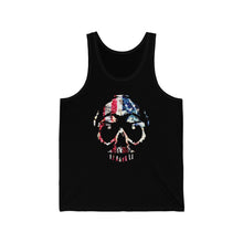 Load image into Gallery viewer, American Flag Skull Men&#39;s Tank
