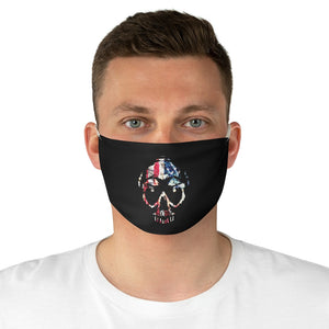 American Flag Skull Face Mask