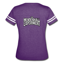 Load image into Gallery viewer, Tattoo Skull Women’s Sport T-Shirt - vintage purple/white
