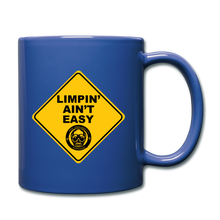 Load image into Gallery viewer, Limpin&#39; Ain&#39;t Easy Mug - royal blue
